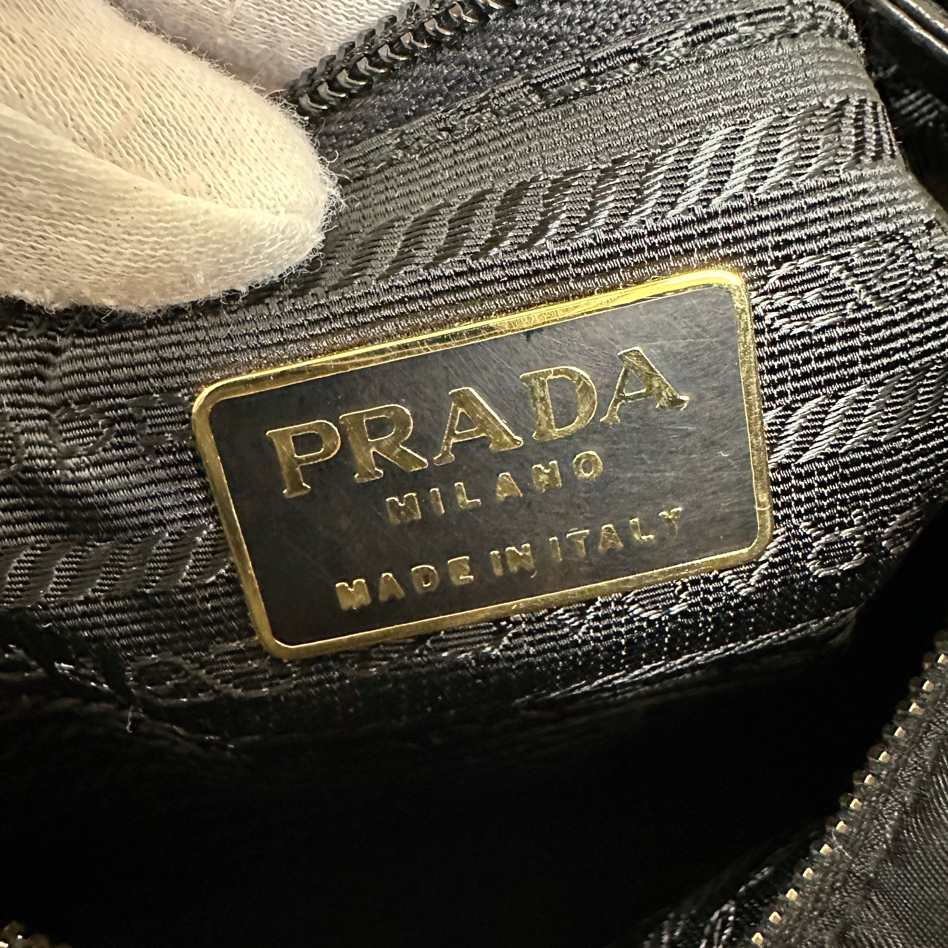 PRADA プラダ ナイロン チェーントートバッグ