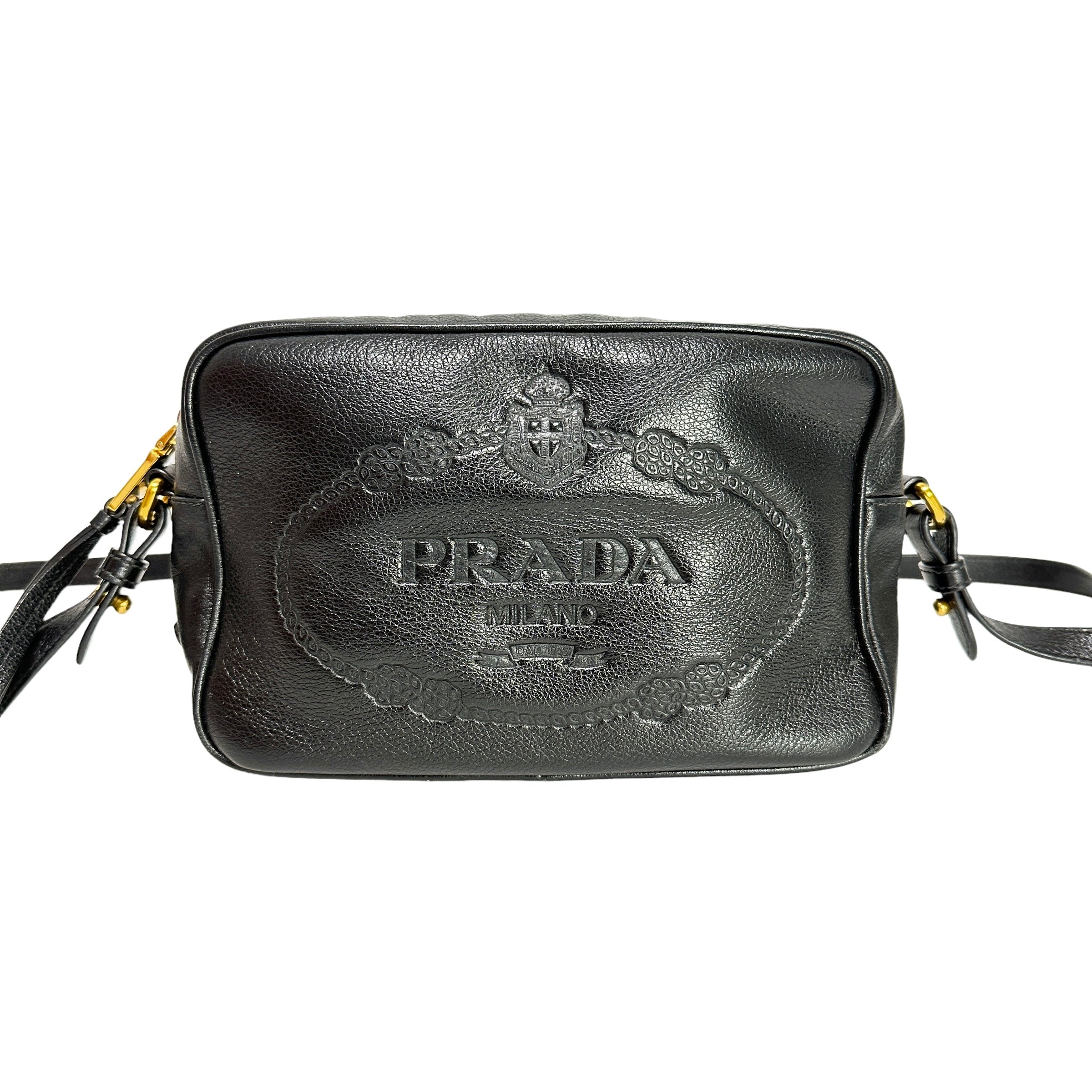 PRADA プラダ レザーショルダーバッグ