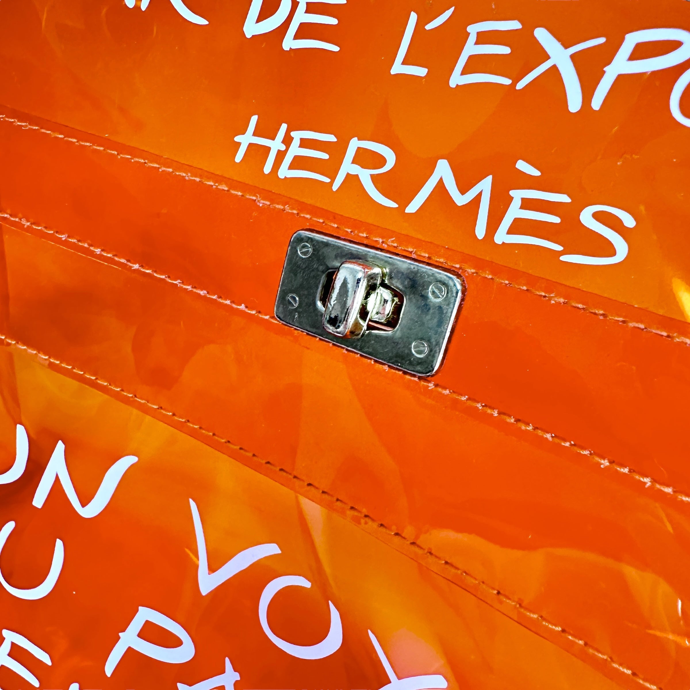 HERMES エルメス ビニールケリー ハンドバッグ