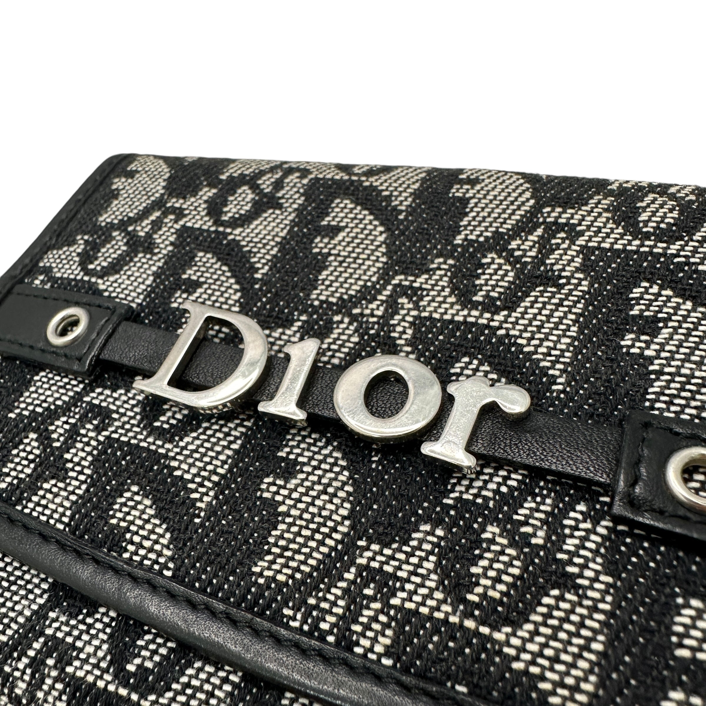 Christian Dior ディオール トロッター ２つ折り財布 コンパクトウォレット