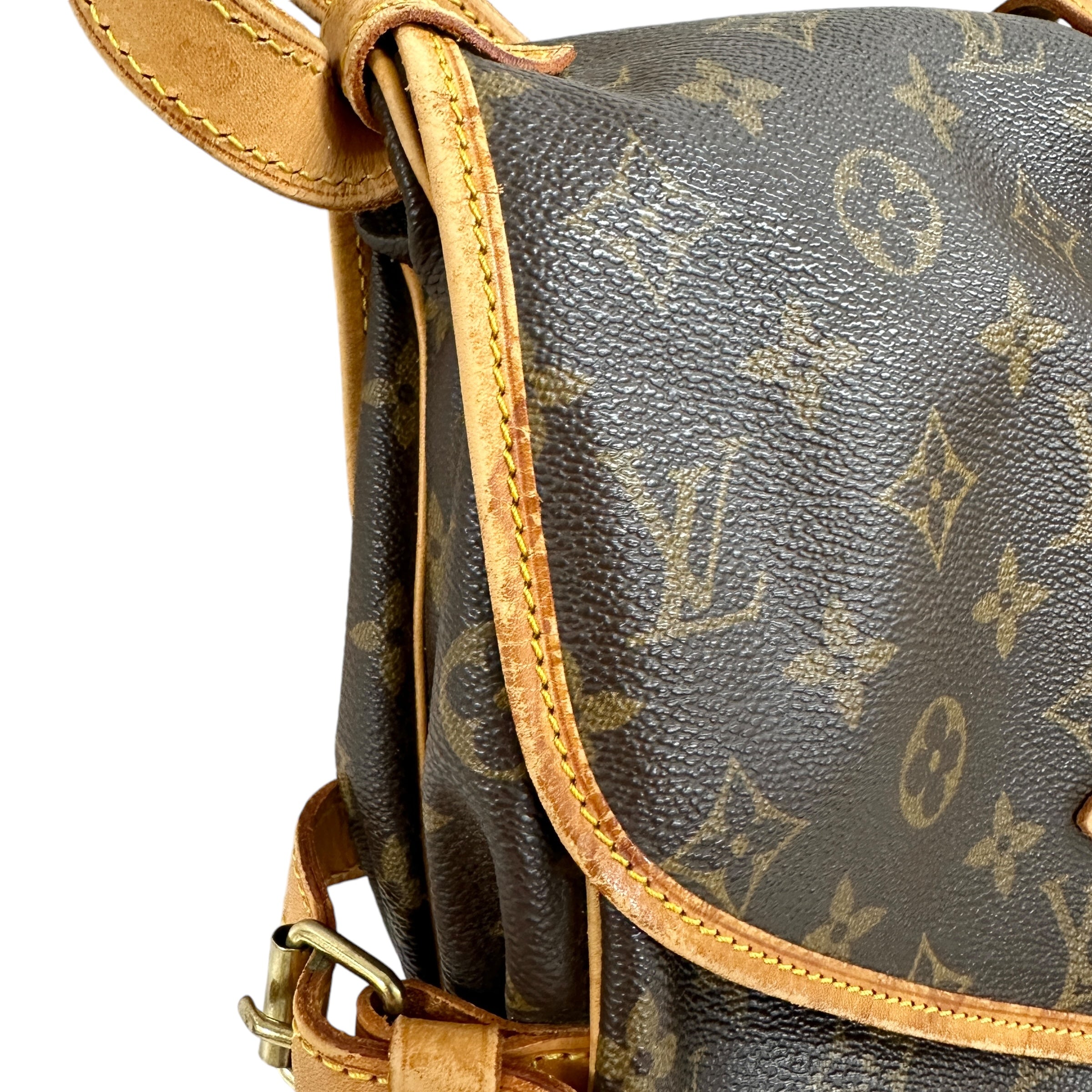 LOUIS VUITTON ルイ・ヴィトン モノグラム ソミュール30