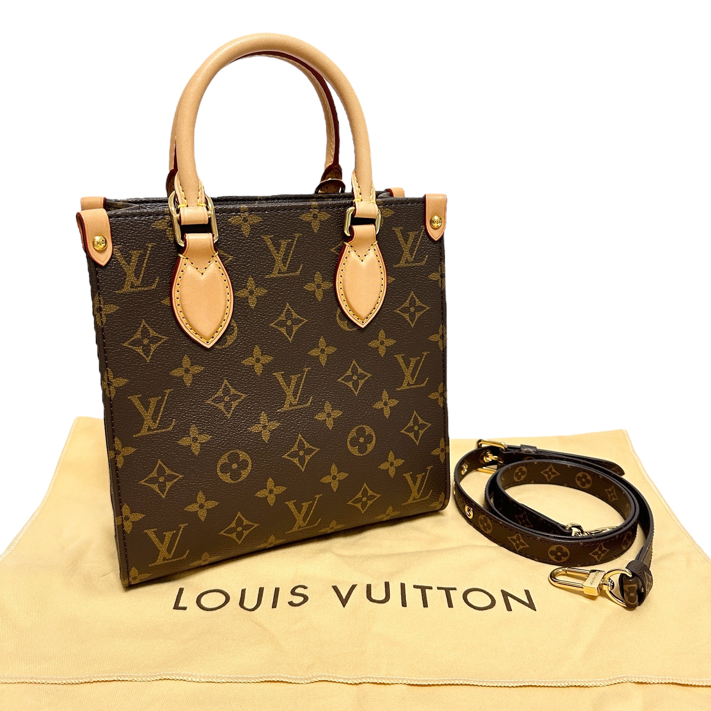 LOUIS VUITTON ルイ・ヴィトン モノグラム サックプラBB